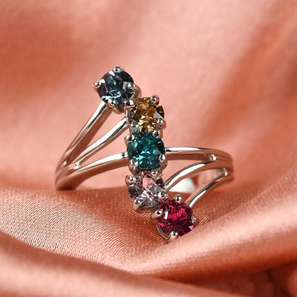 NWT Karis Multi-colored Crystal-5